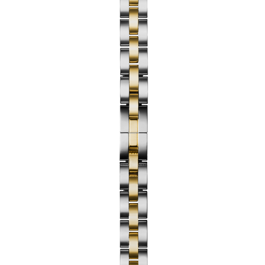 8mm Two-Tone 3-Link Bracelet - Two-Tone
