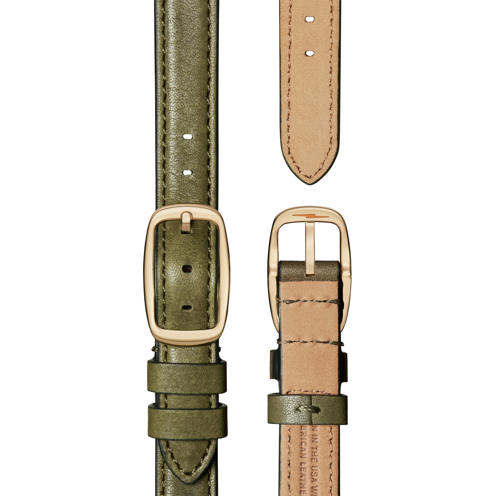 QR Strap: 14/14 Smooth Essex, Drop Loop VSQ, PoPRG - Spruce