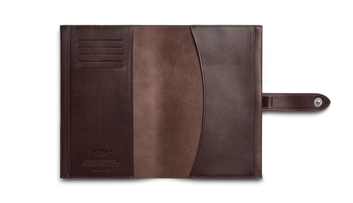 Medium Journal Cover - Dark Brown
