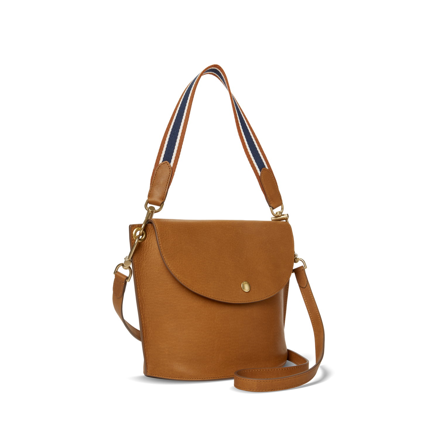Convertible Birdy Bucket Bag - Tan