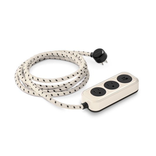 2 Port Power Supply - Cream