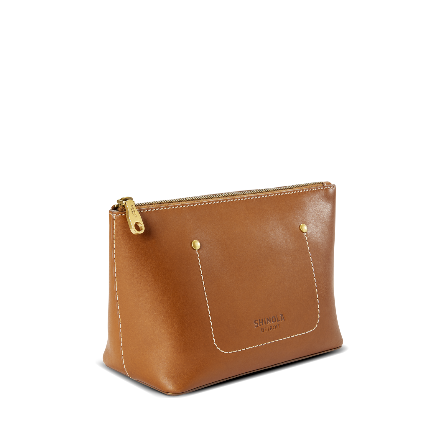 Pocket Cosmetic Case - Tan