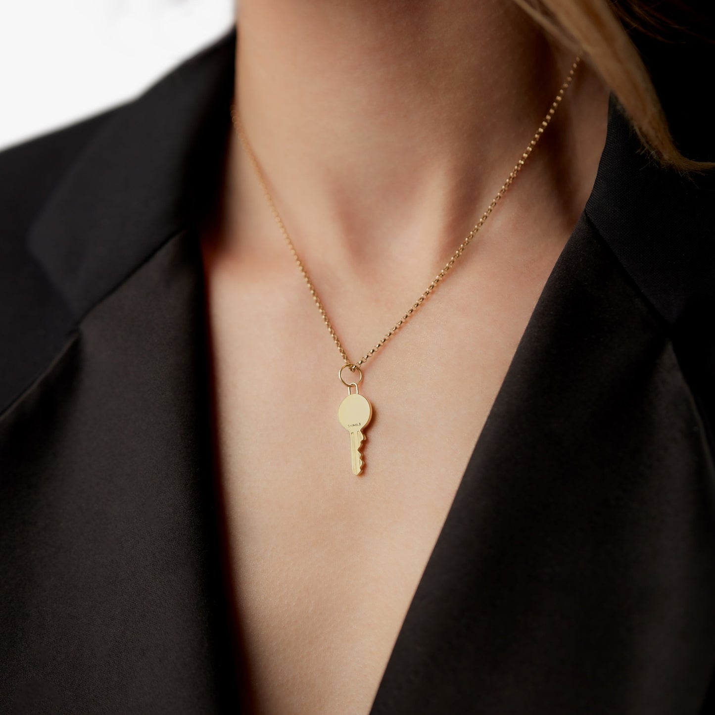 Key Charm - Yellow Gold