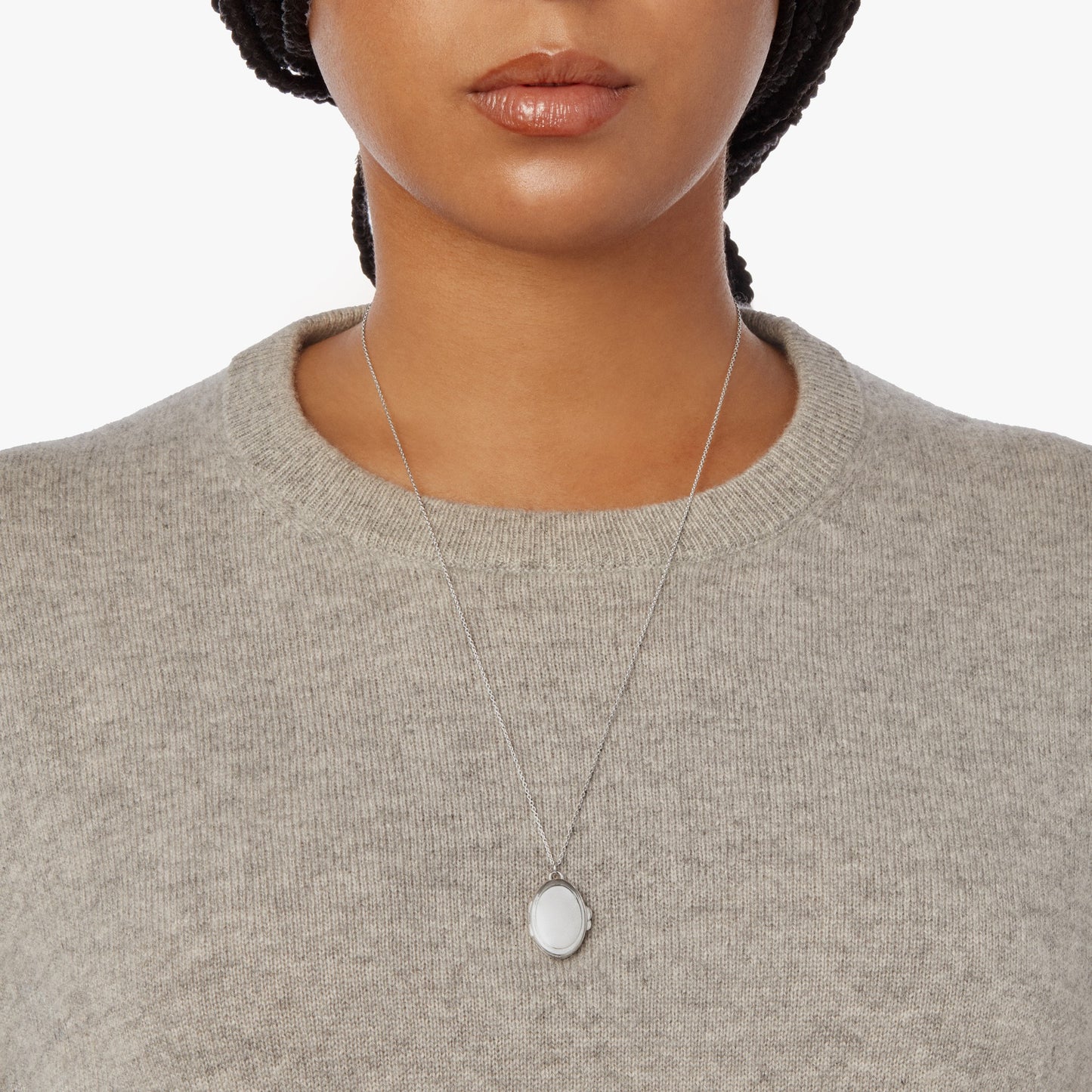 Heirloom Statement Locket - Sterling Silver
