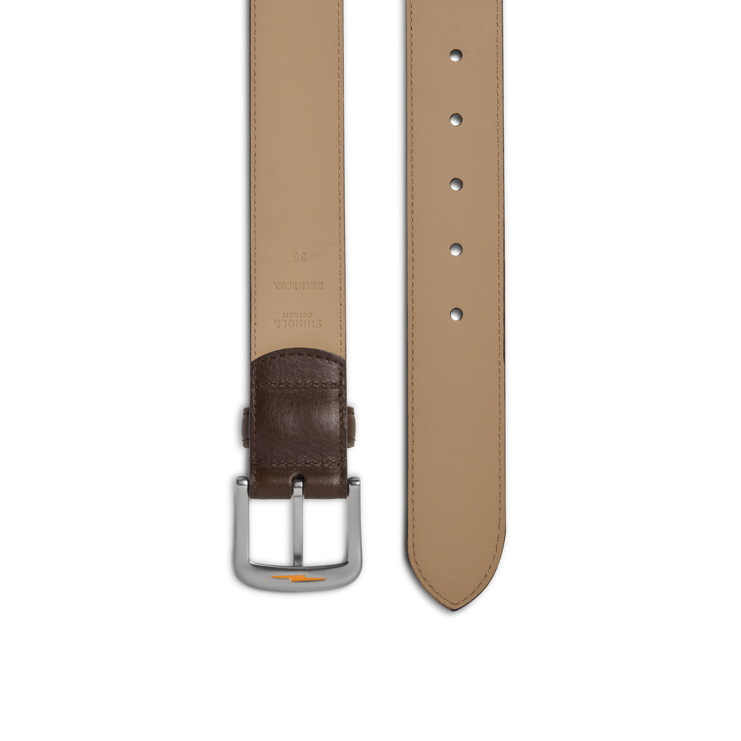 1 1/2" Canfield Belt - Dark Brown