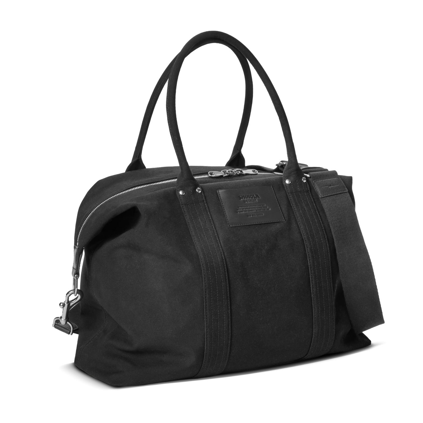 Runabout Holdall Canvas Bag - Black