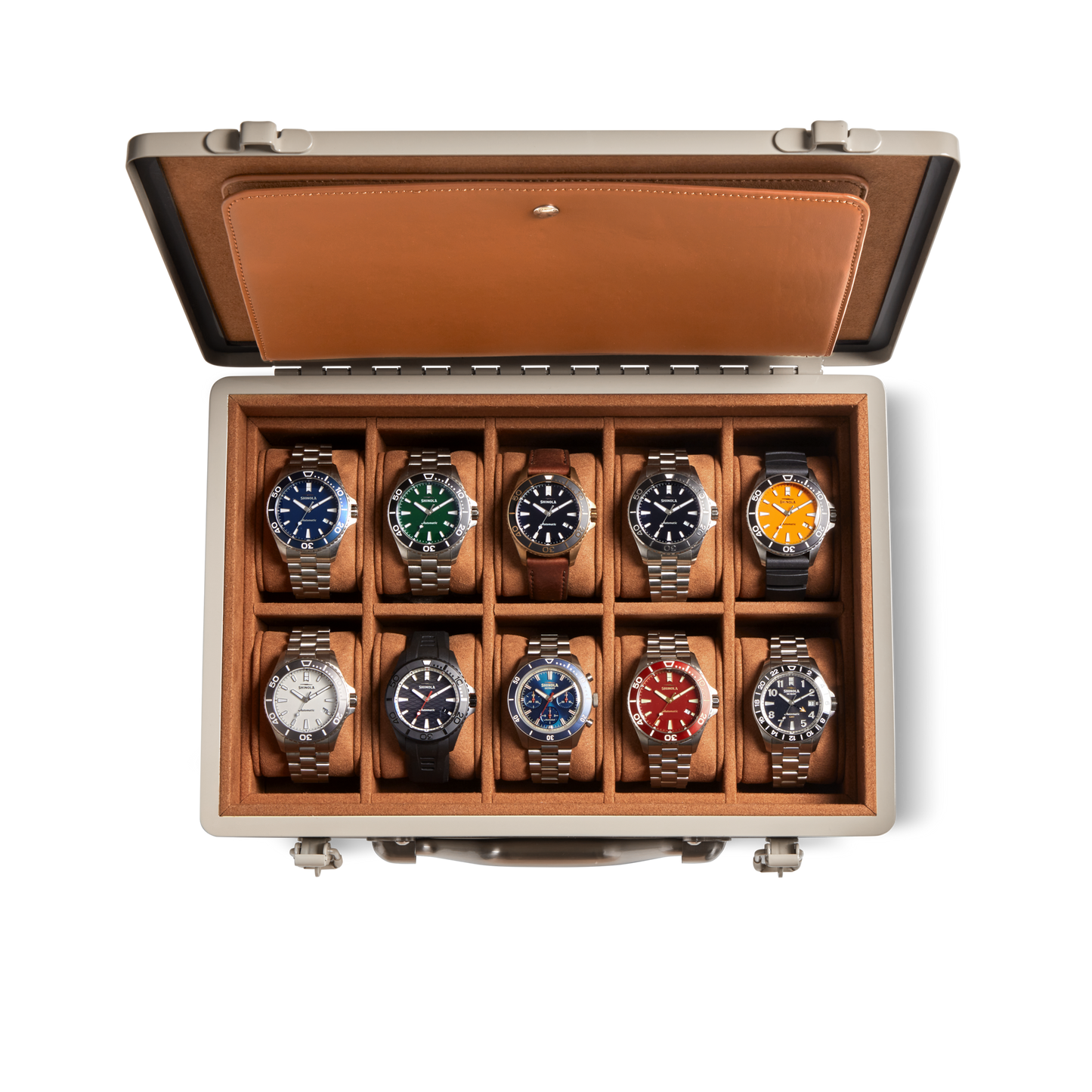 Watch Garage 10 Slot Watch Case