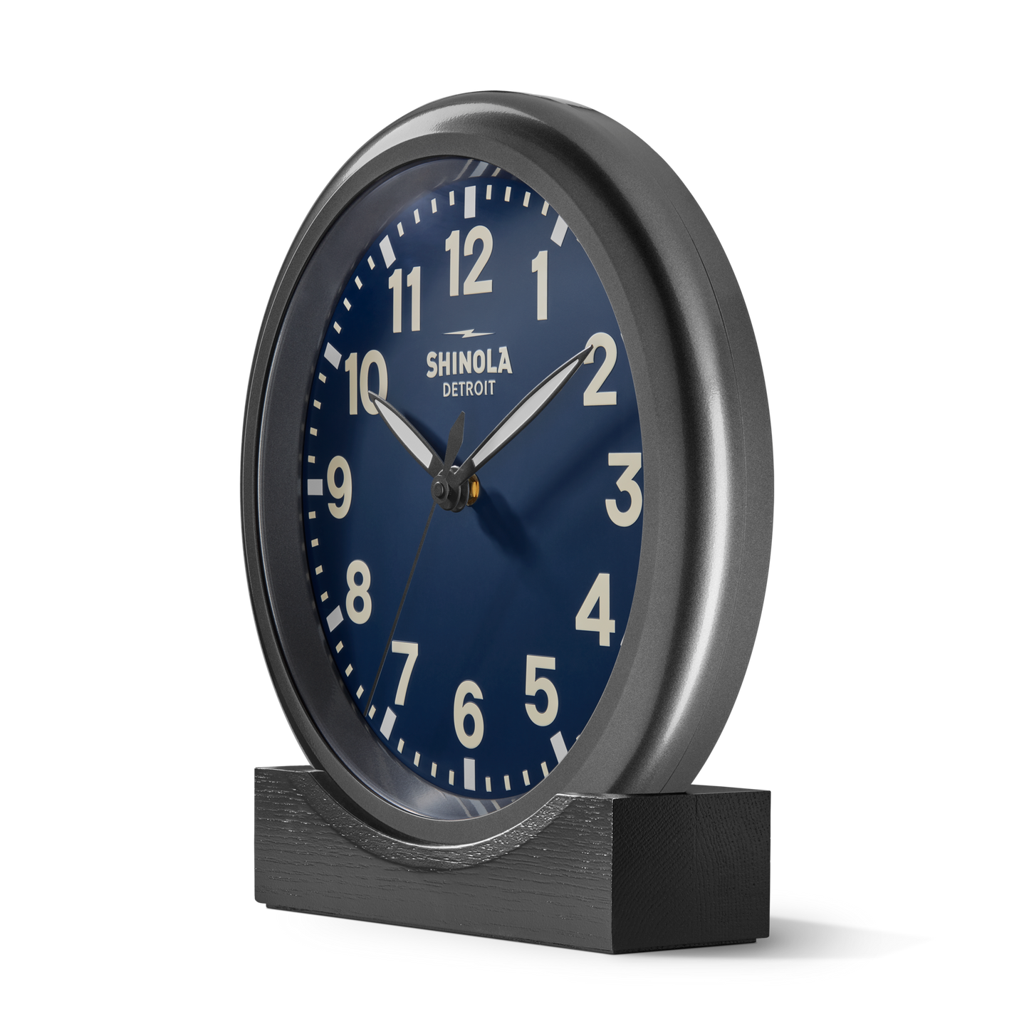14" Runwell Clock - Midnight Blue