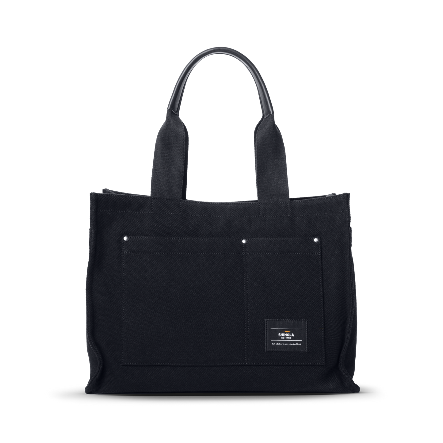 Runabout Open Tote Bag - Black