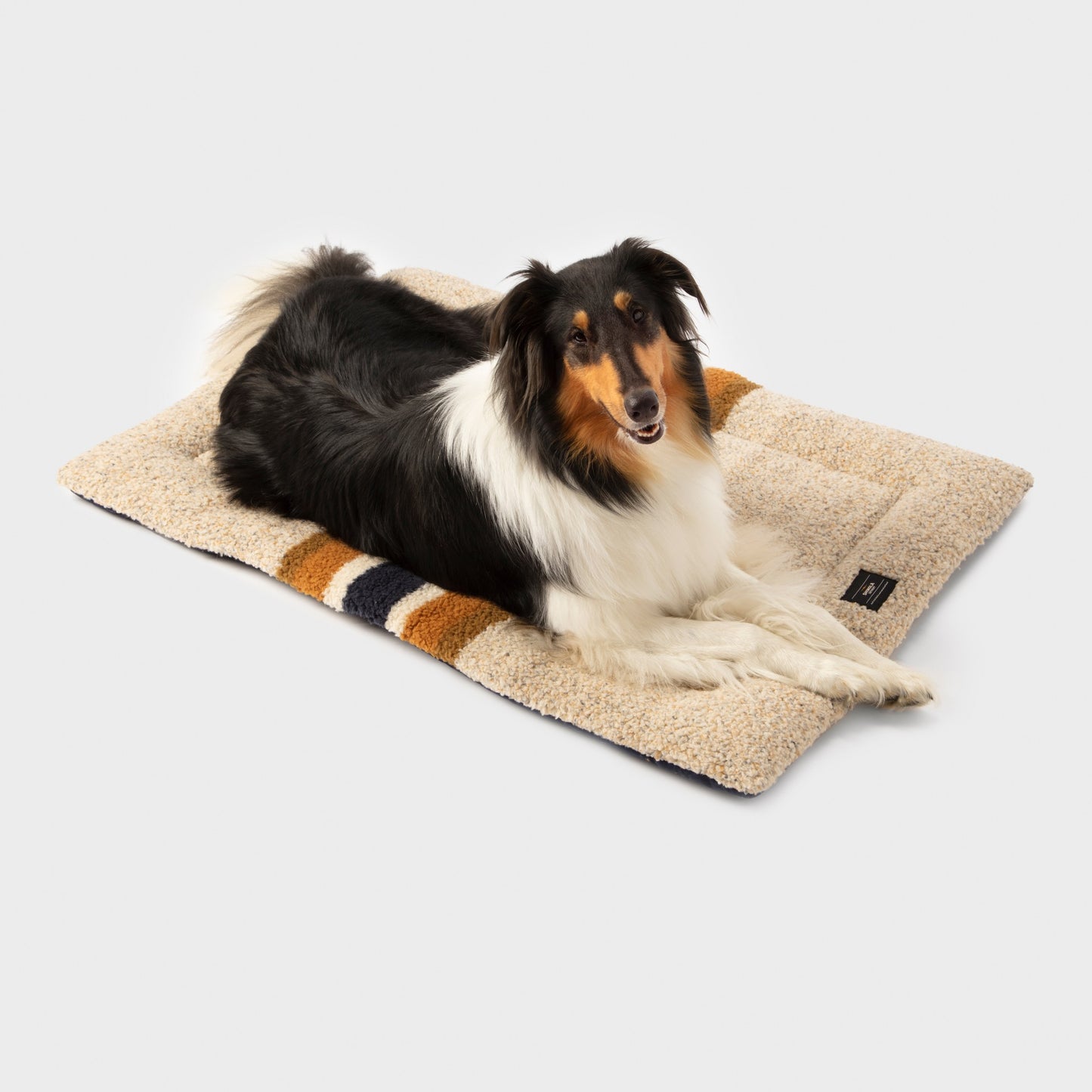Crate Comfort Mat - Stripe Oat