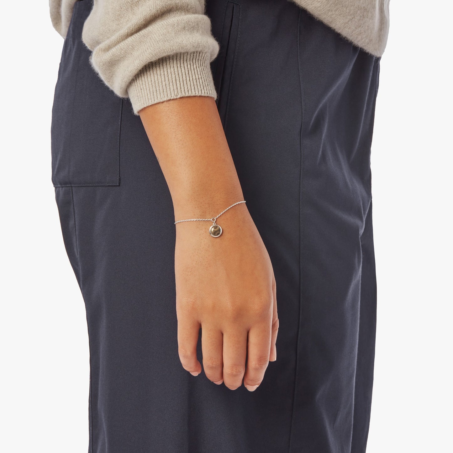 Heirloom Petoskey Charm Bracelet - Sterling Silver