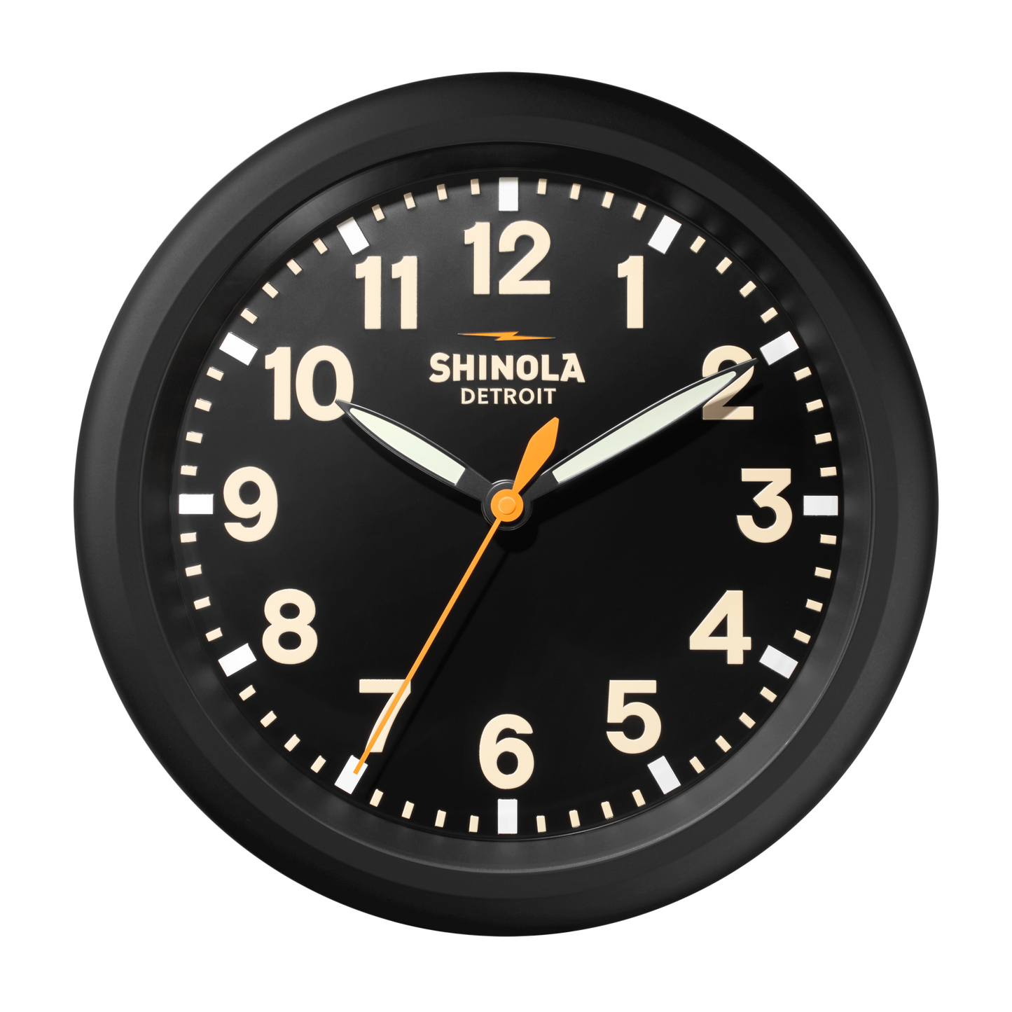 14" Runwell Clock - Black