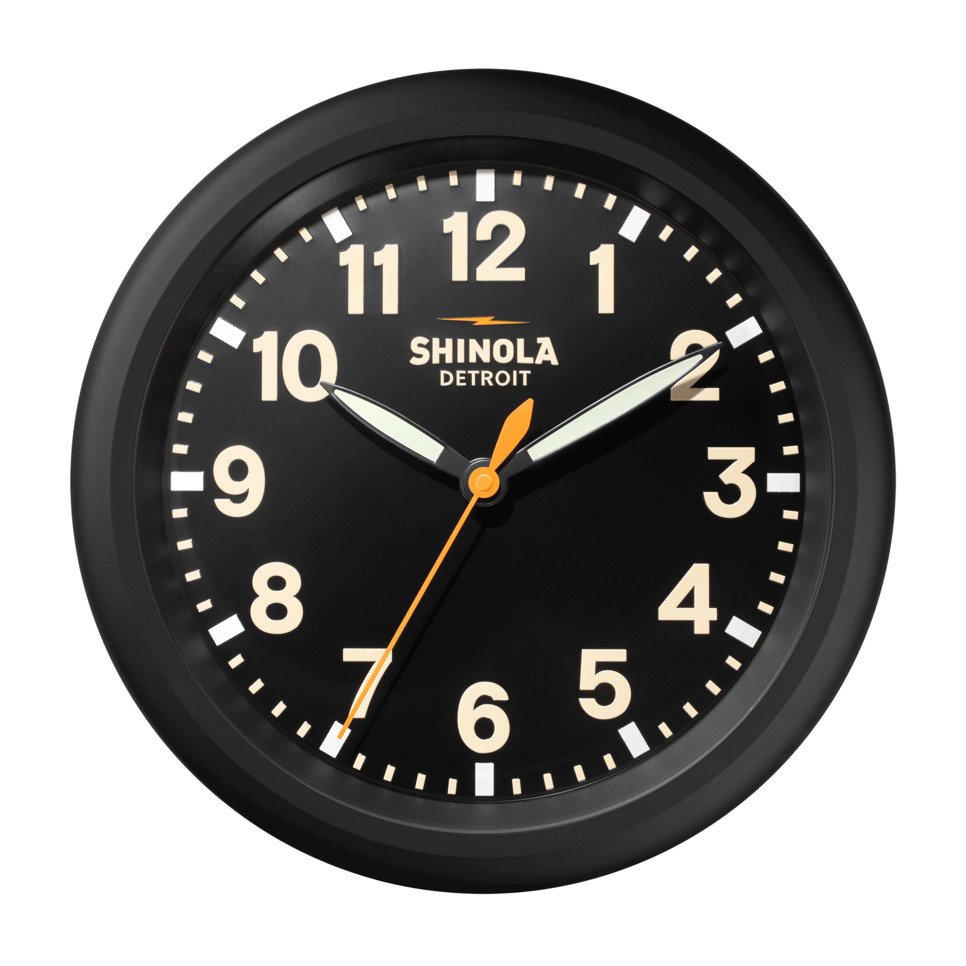 14" Runwell Clock - Black