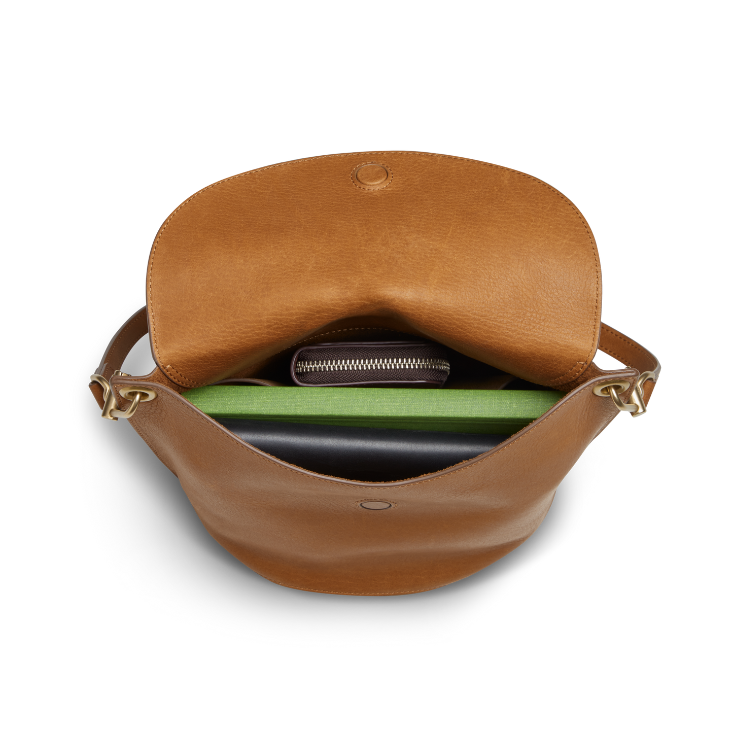 Convertible Birdy Bucket Bag - Tan