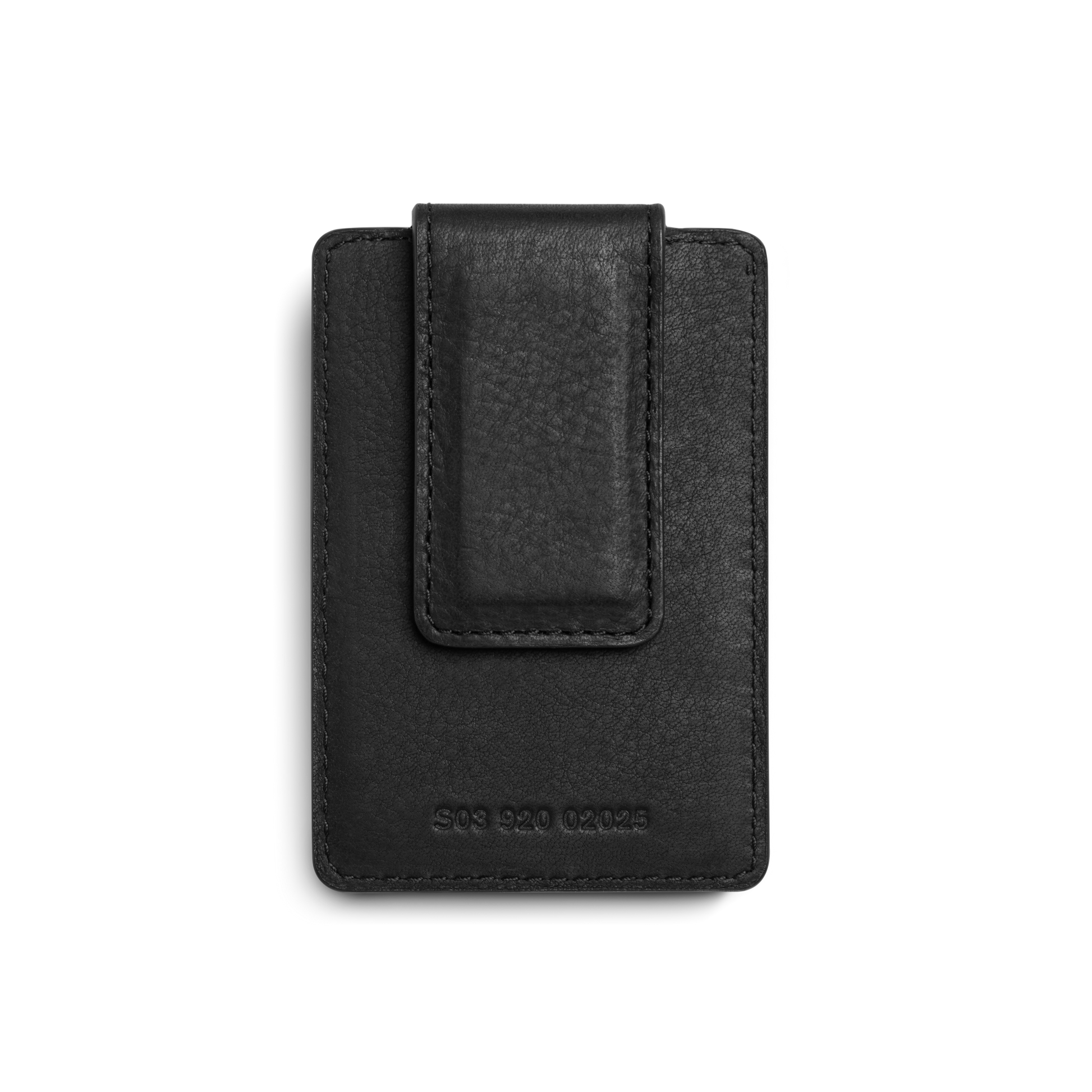 Magnetic Money Clip Card Holder - Black