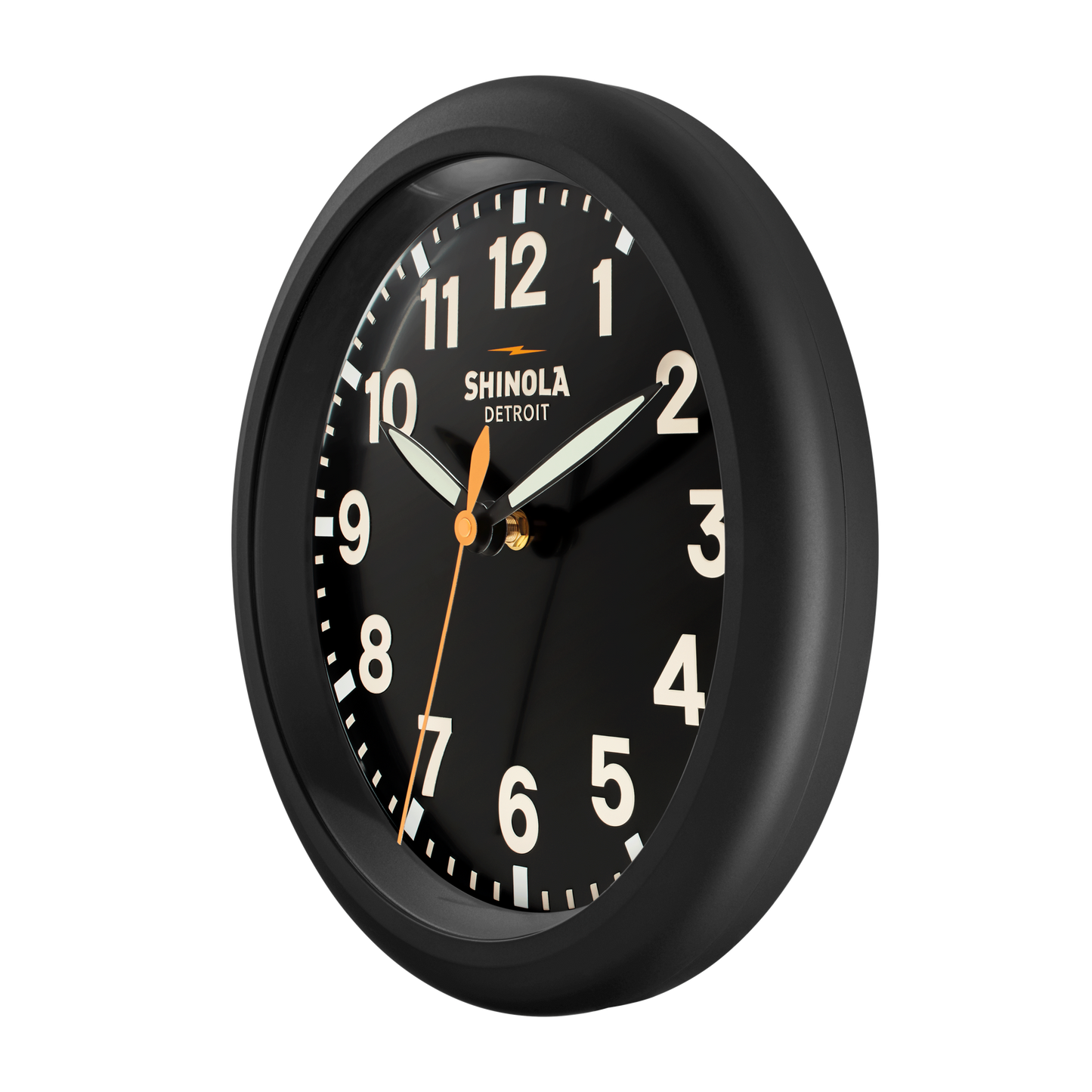 14" Runwell Clock - Black