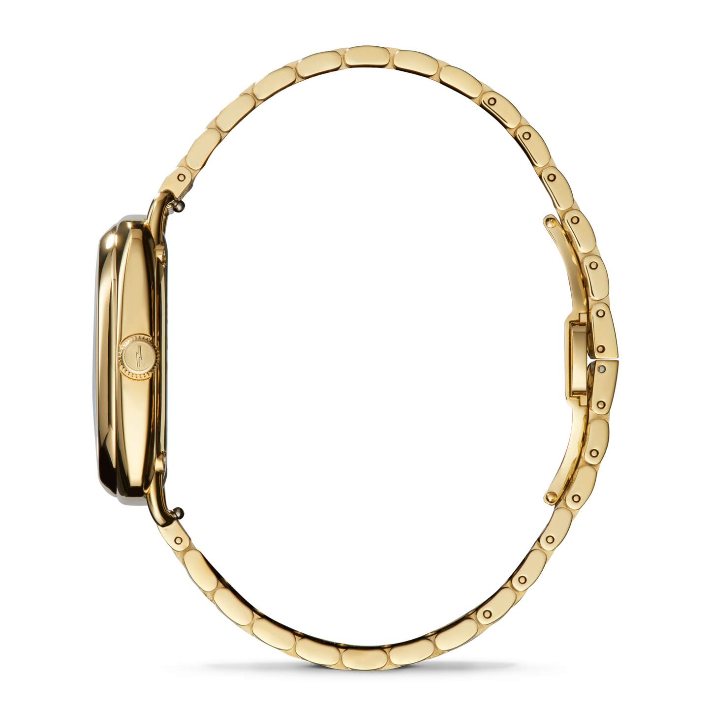 Diamond Bixby Watch - White Mother of Pearl