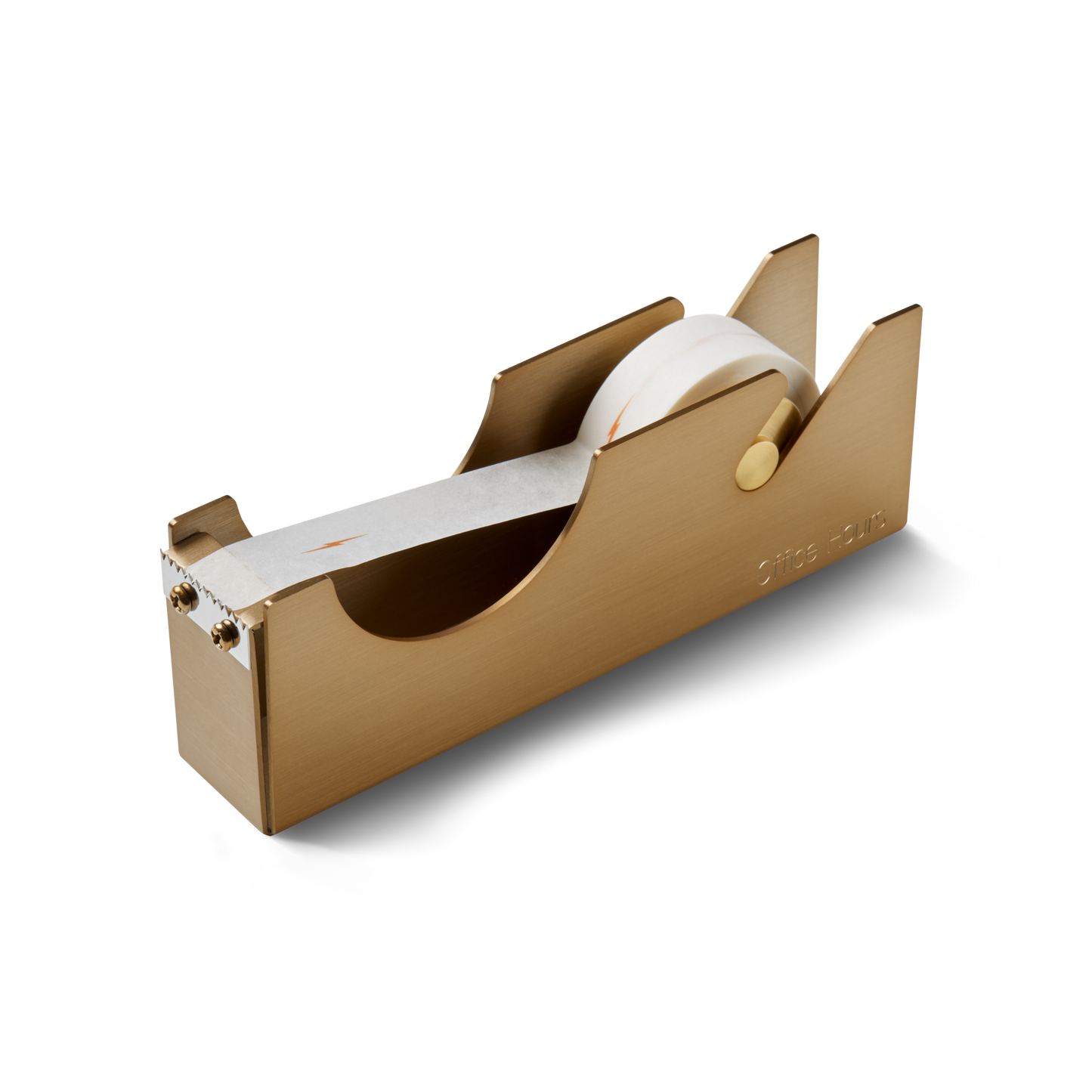 Brass Tape Dispenser - Brushed Brass