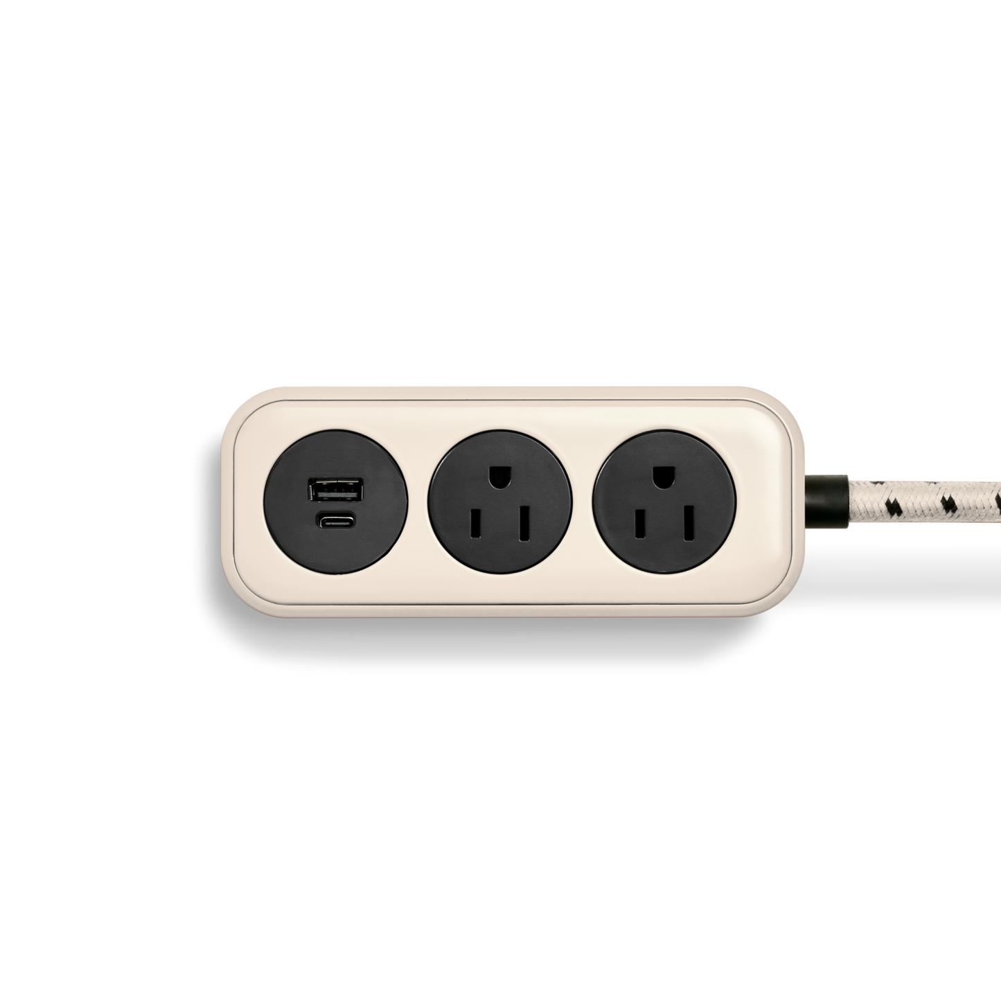 2 Port Power Supply - Cream