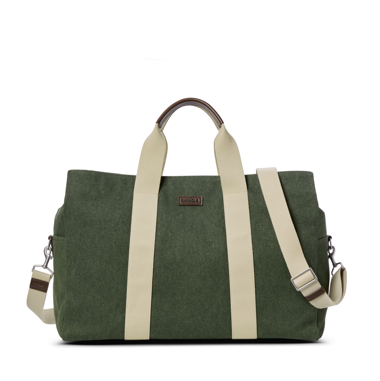 Runwell Canvas Duffle Bag - Olive - OS