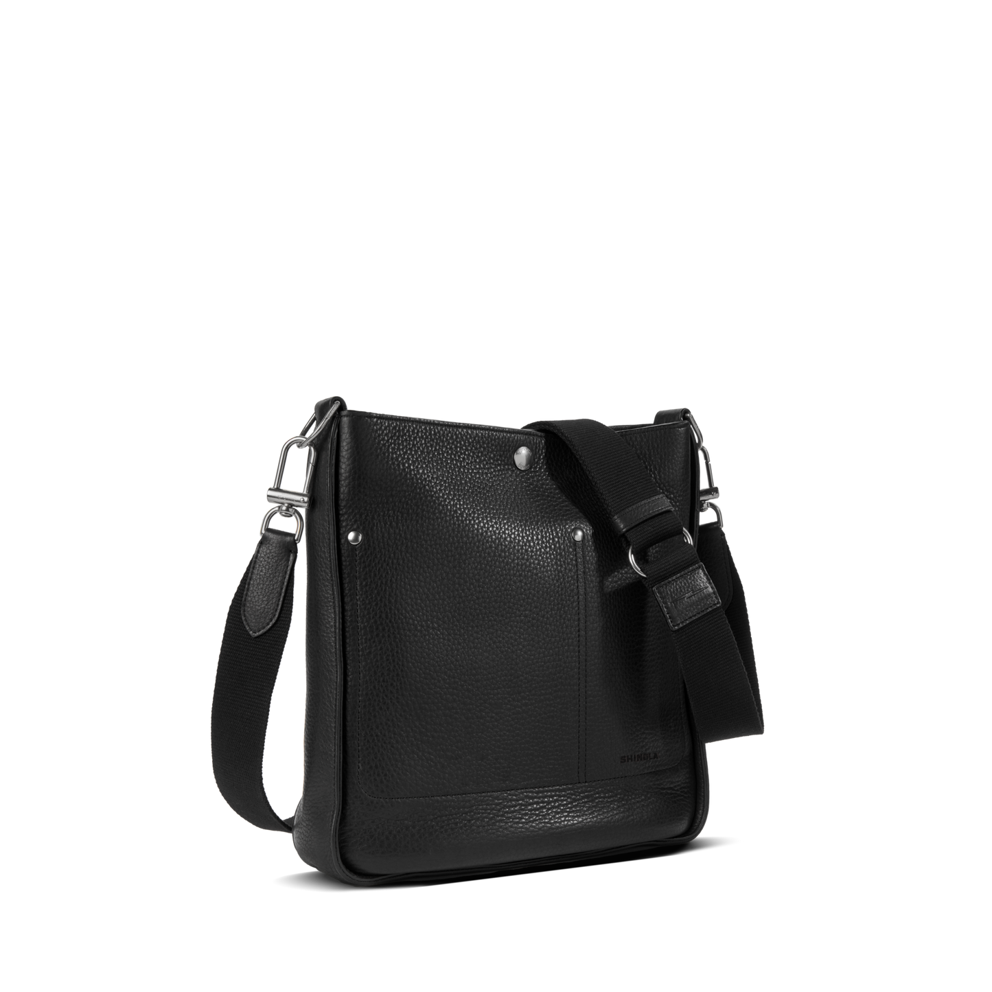 Pocket Crossbody Bag - Black