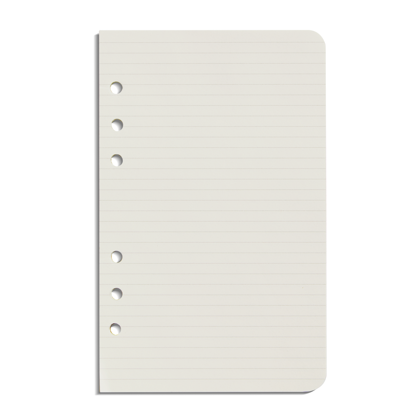 Ruled Agenda Insert - Kraft
