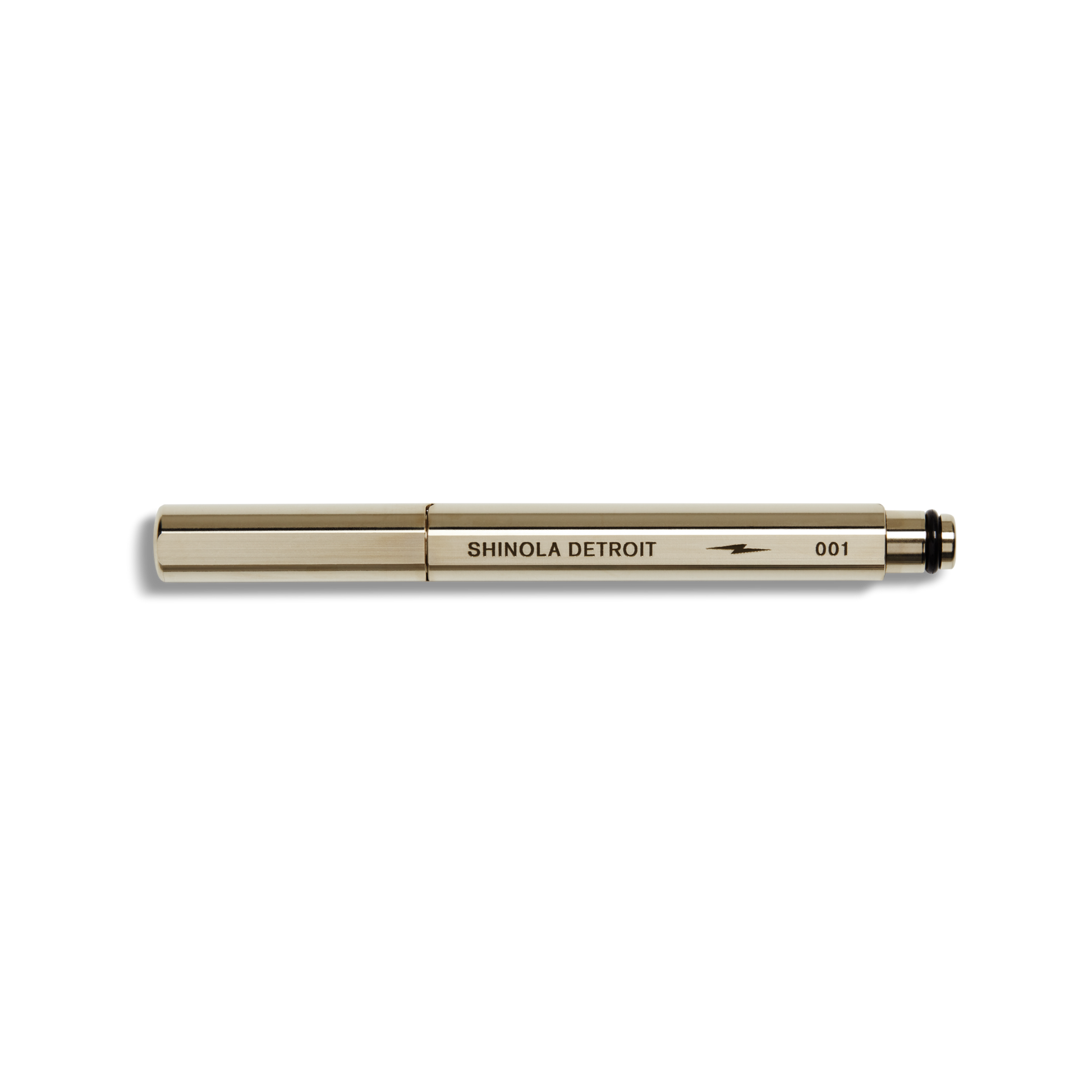 Shinola Signature Pen Brass - Brushed Brass