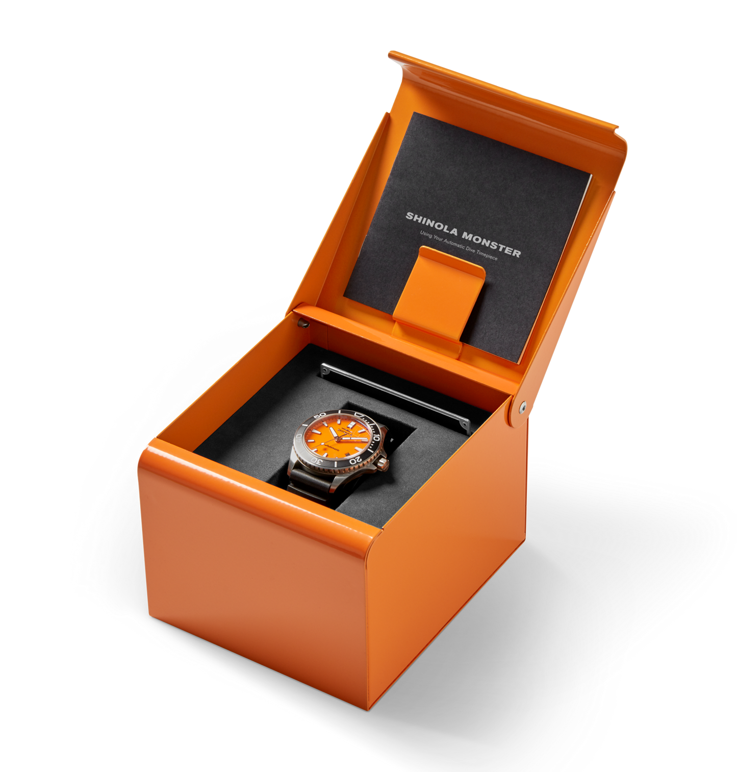 Lake Huron Monster Automatic Watch - Orange