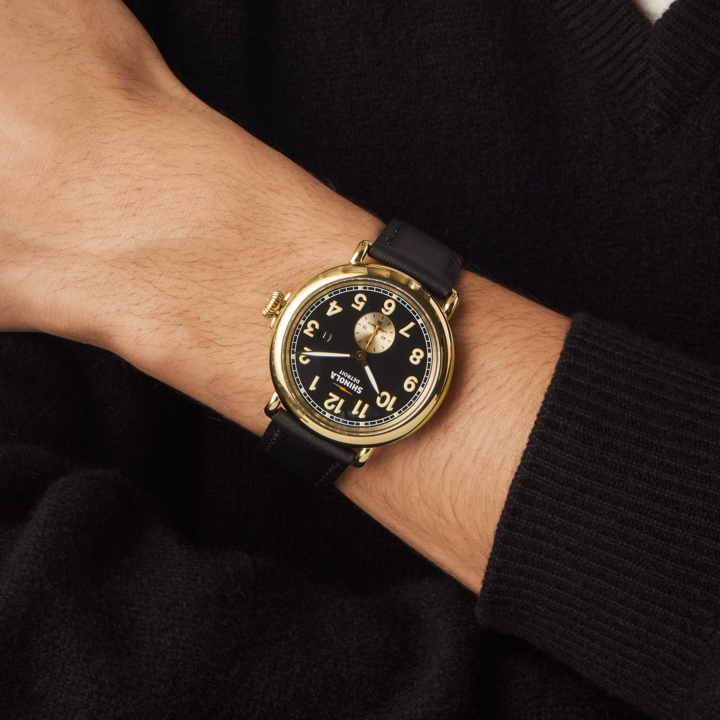 Runwell Automatic Watch - Black