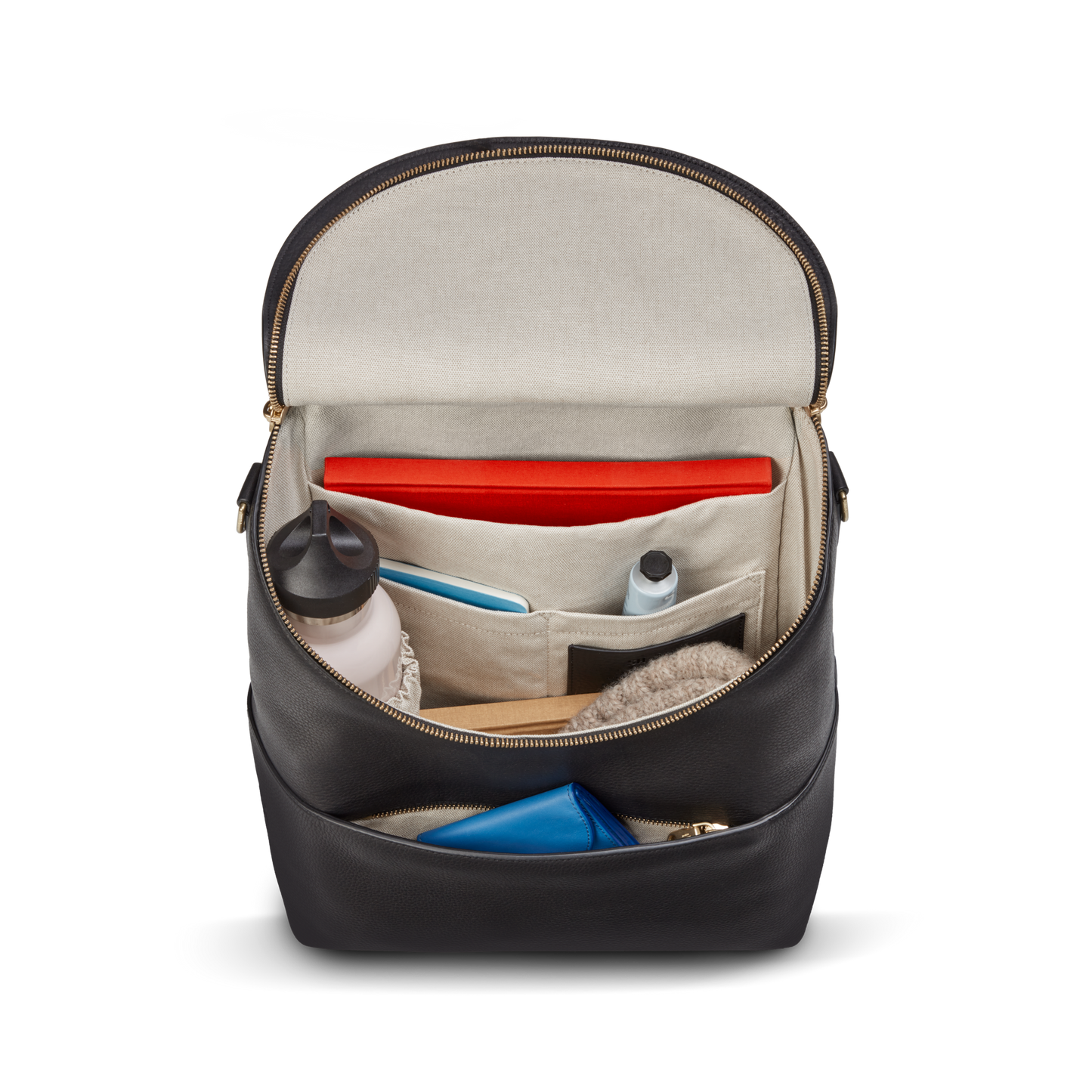 Convertible Pocket Backpack - Brand Stripe / Black
