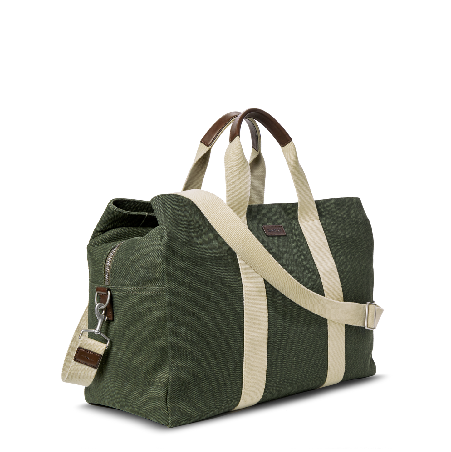 Runwell Canvas Duffle Bag - Olive