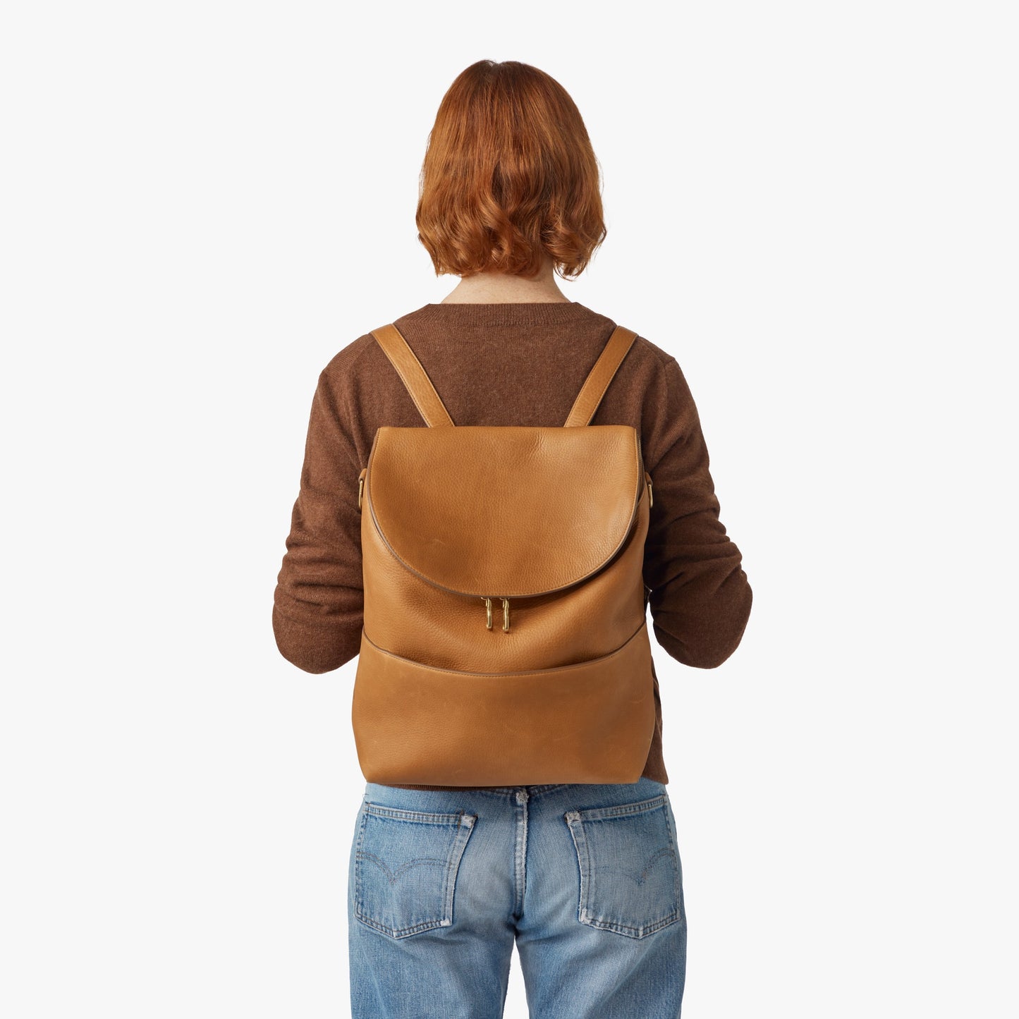 Convertible Pocket Backpack - Tan