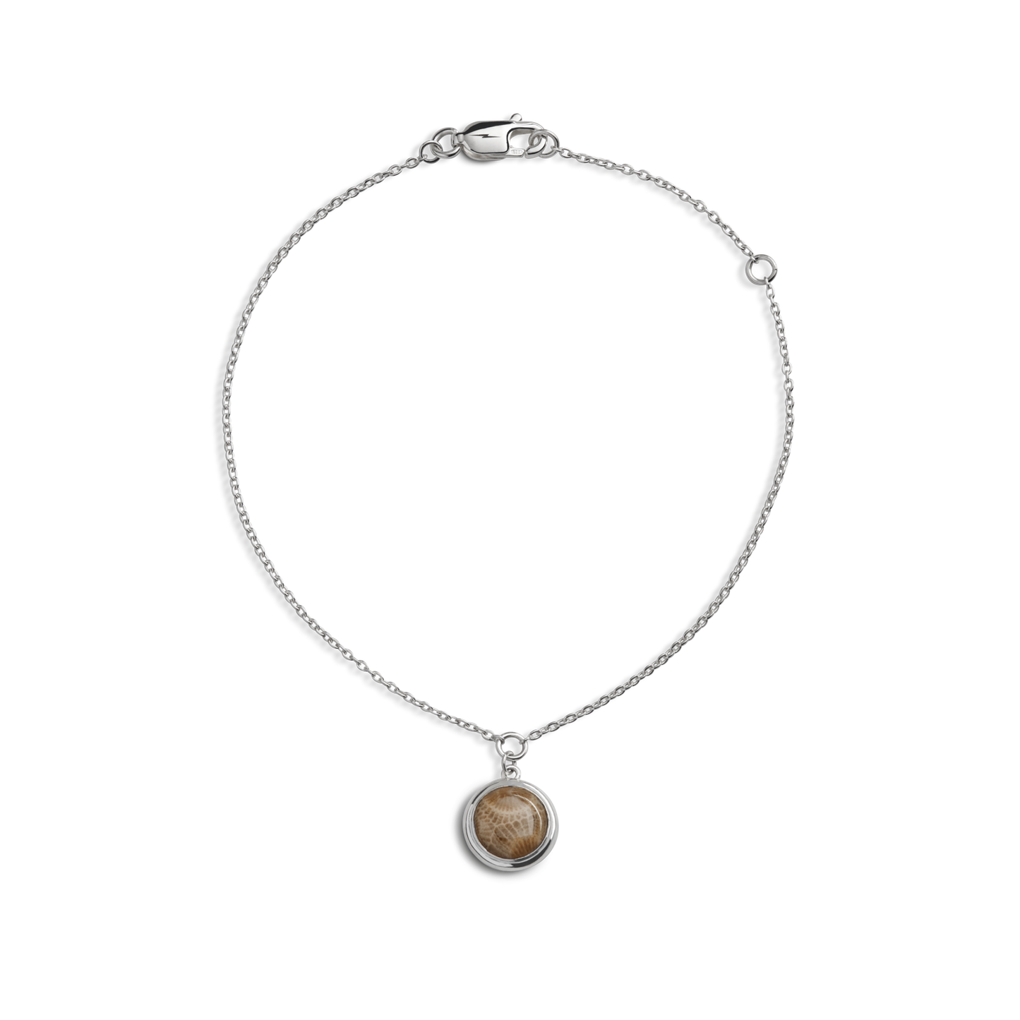 Heirloom Petoskey Charm Bracelet - Sterling Silver