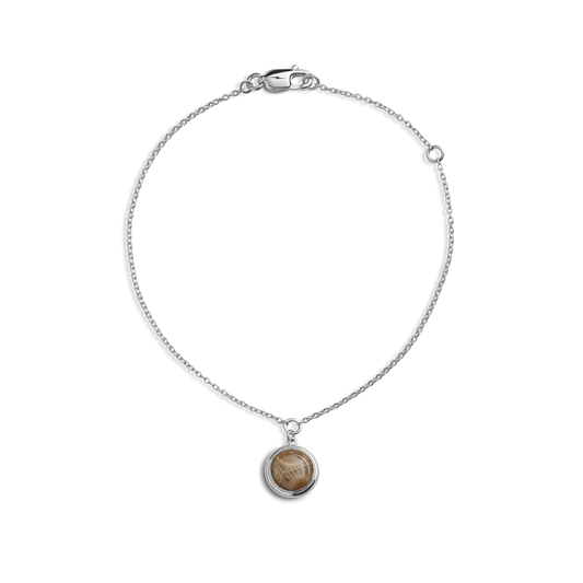 Heirloom Petoskey Charm Bracelet - Sterling Silver