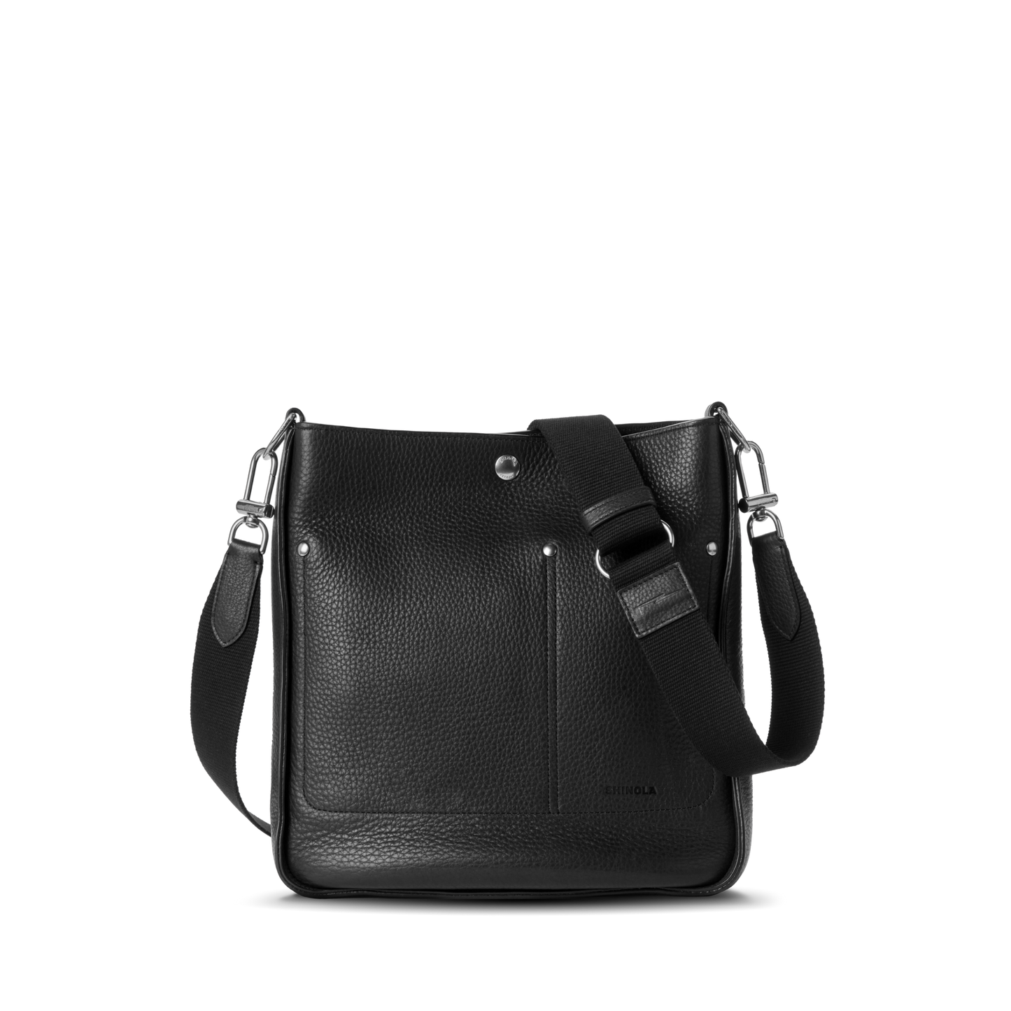Pocket Crossbody Bag - Black