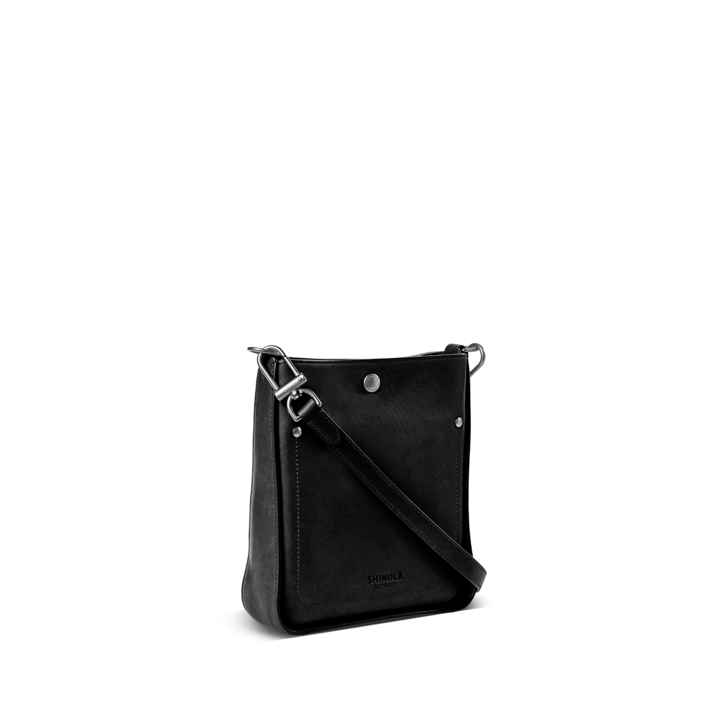 Mini Pocket Crossbody Bag - Black