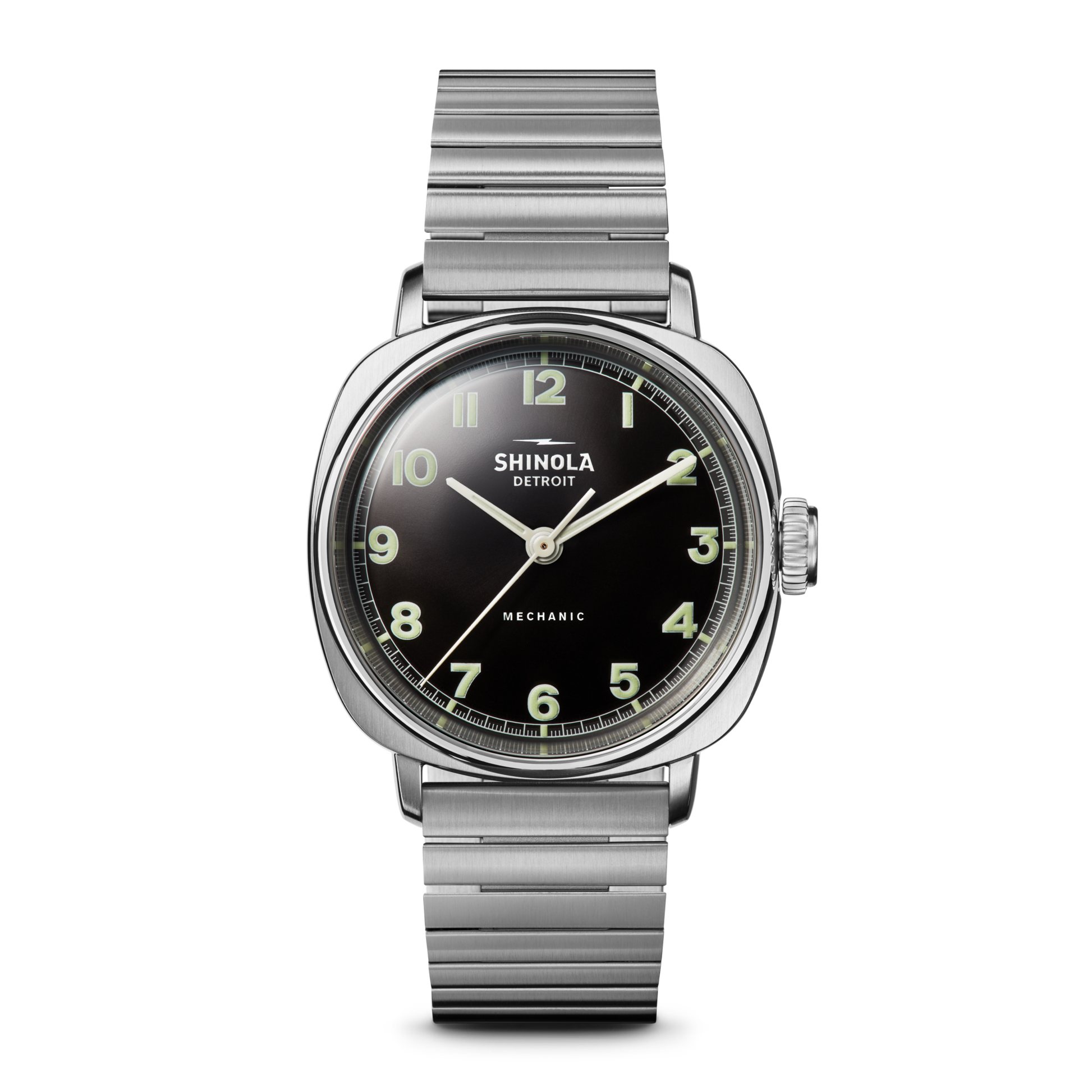 Mechanic Watch - Black/Silver