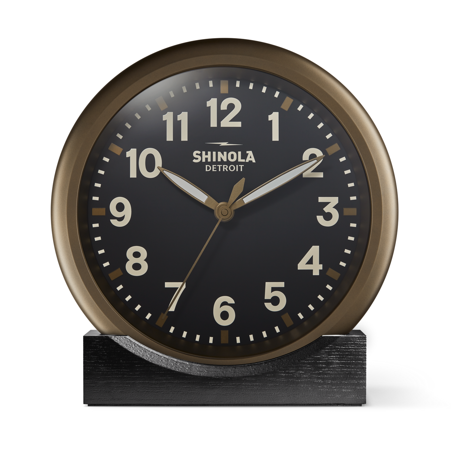 14" Runwell Clock - Black