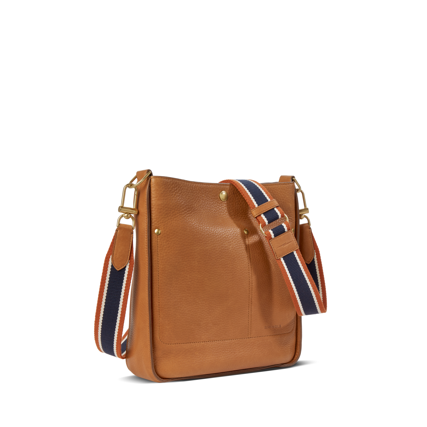 Pocket Crossbody Bag - Tan