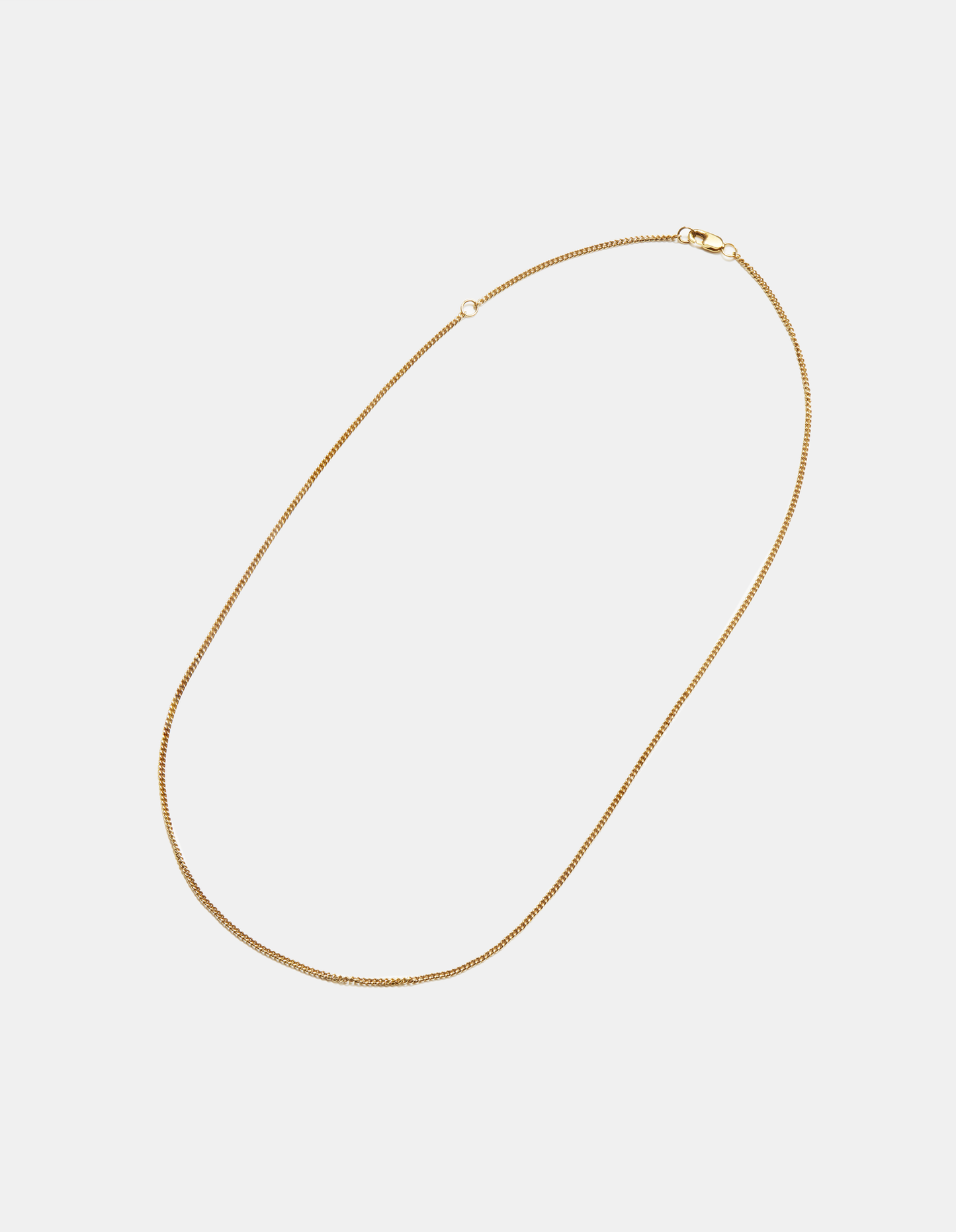 Small Curb Link - Yellow Gold