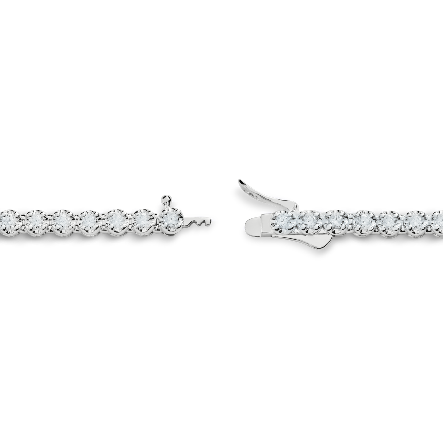 5 Carat Diamond Tennis Necklace - White Gold