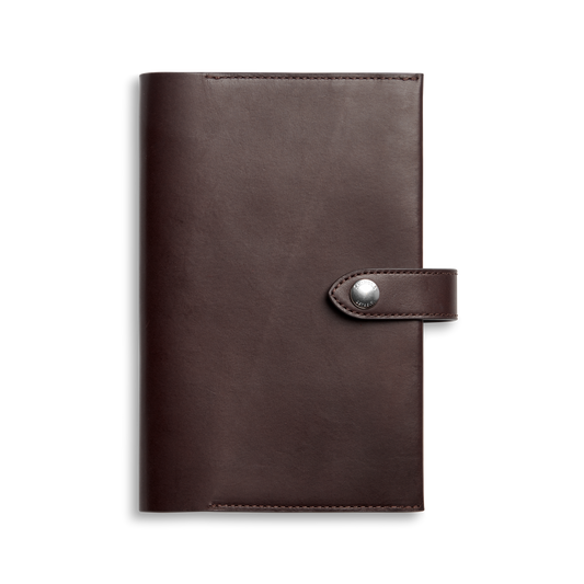 Medium Journal Cover - Dark Brown