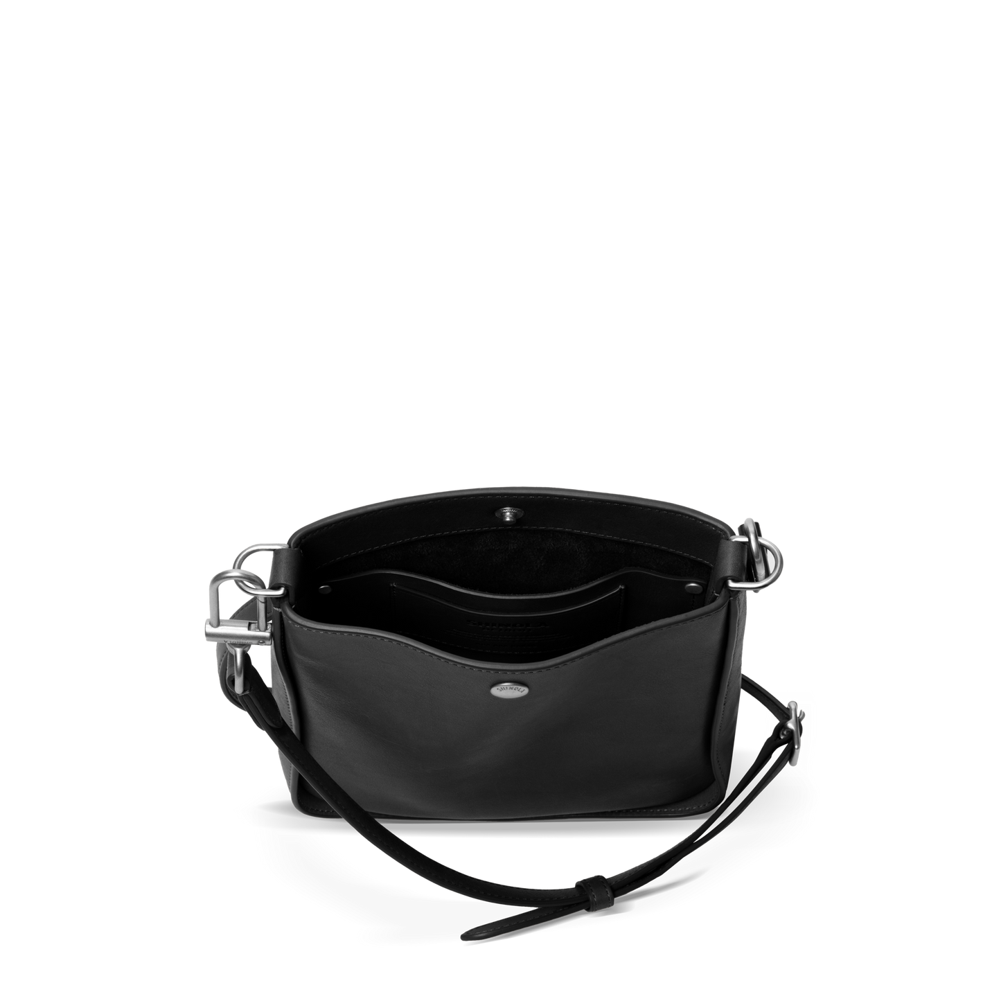 Mini Pocket Crossbody Bag - Black