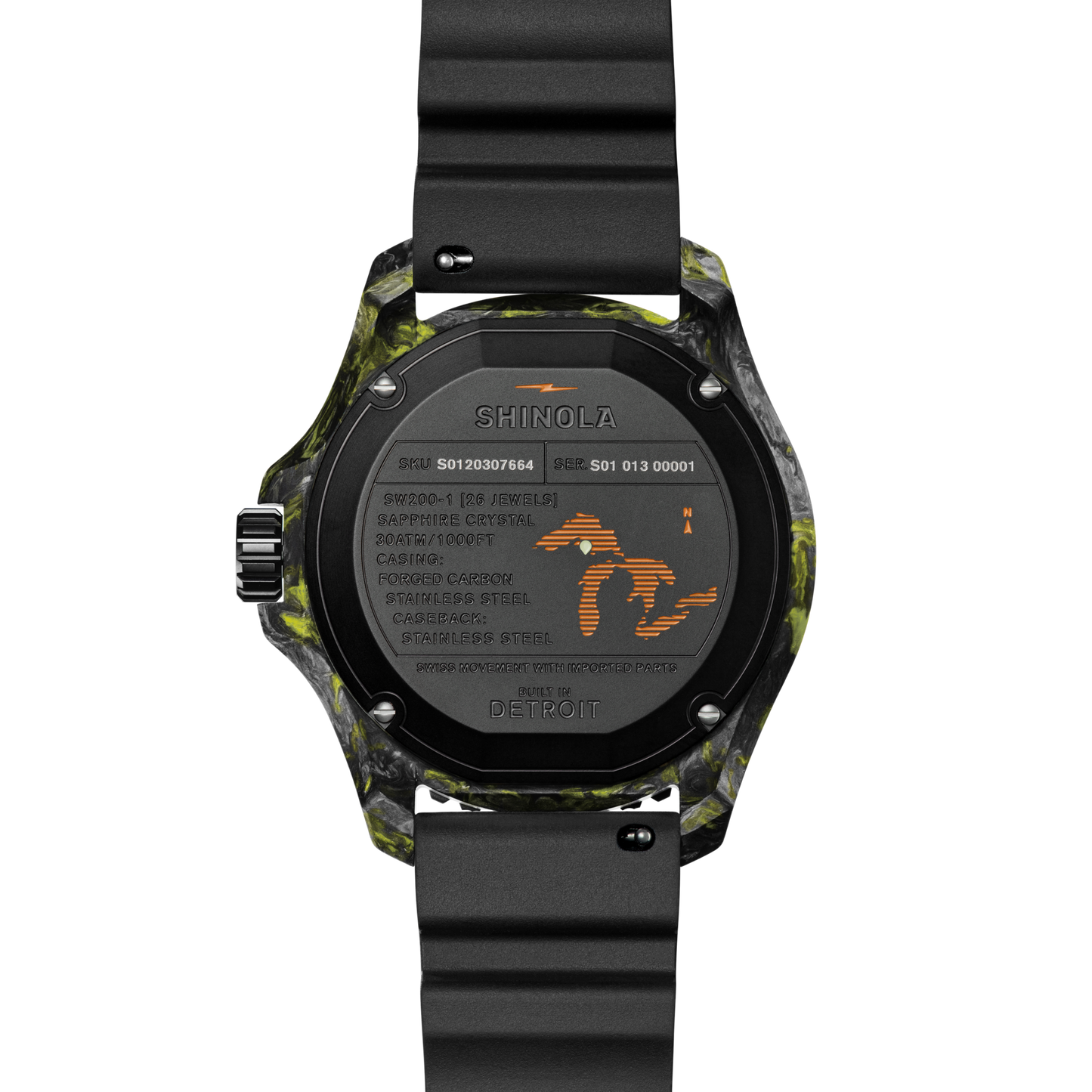 Forged Carbon Monster 45mm Gift Set