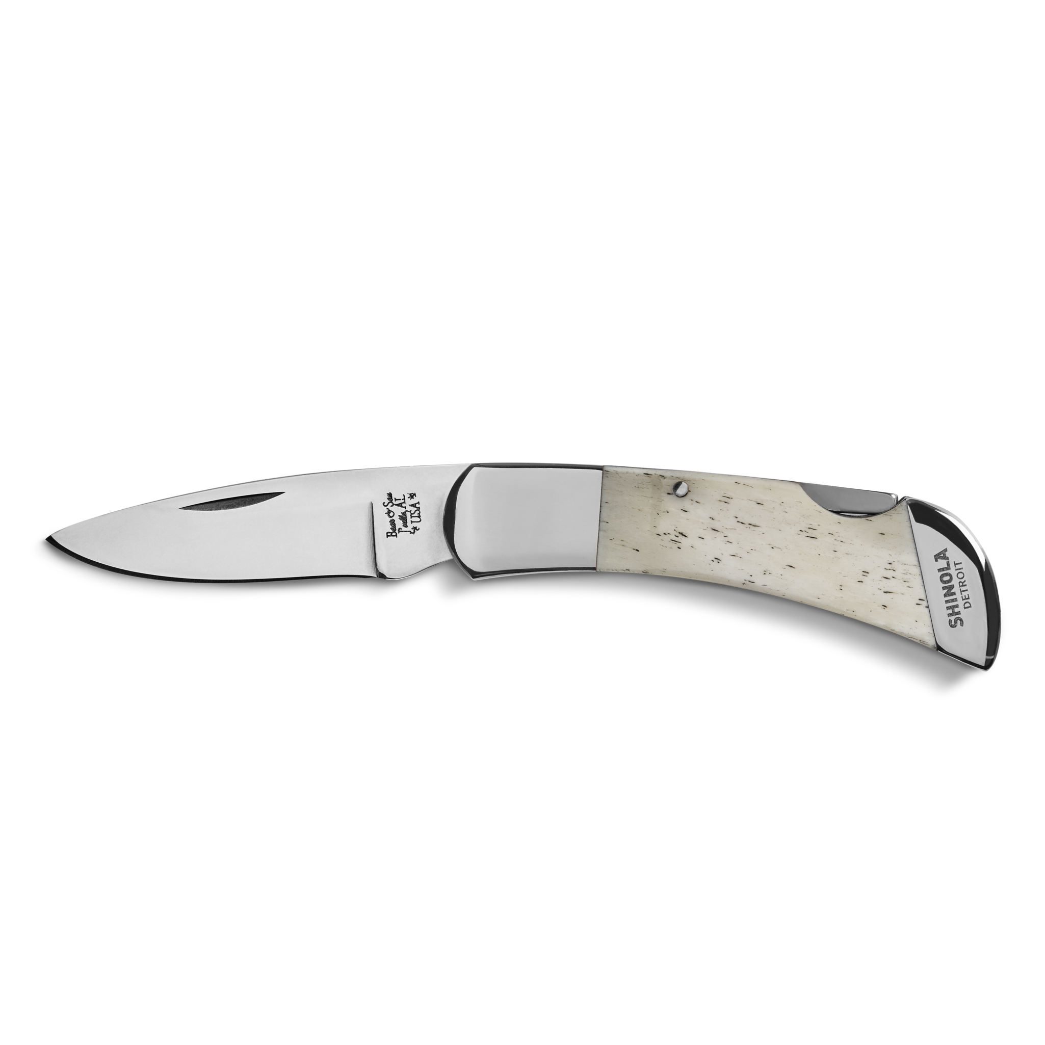 Shinola + Benchmade Mini Crooked River Pocket Knife | Shinola Shinola + Benchmade Mini Crooked River Pocket Knife | Shinola