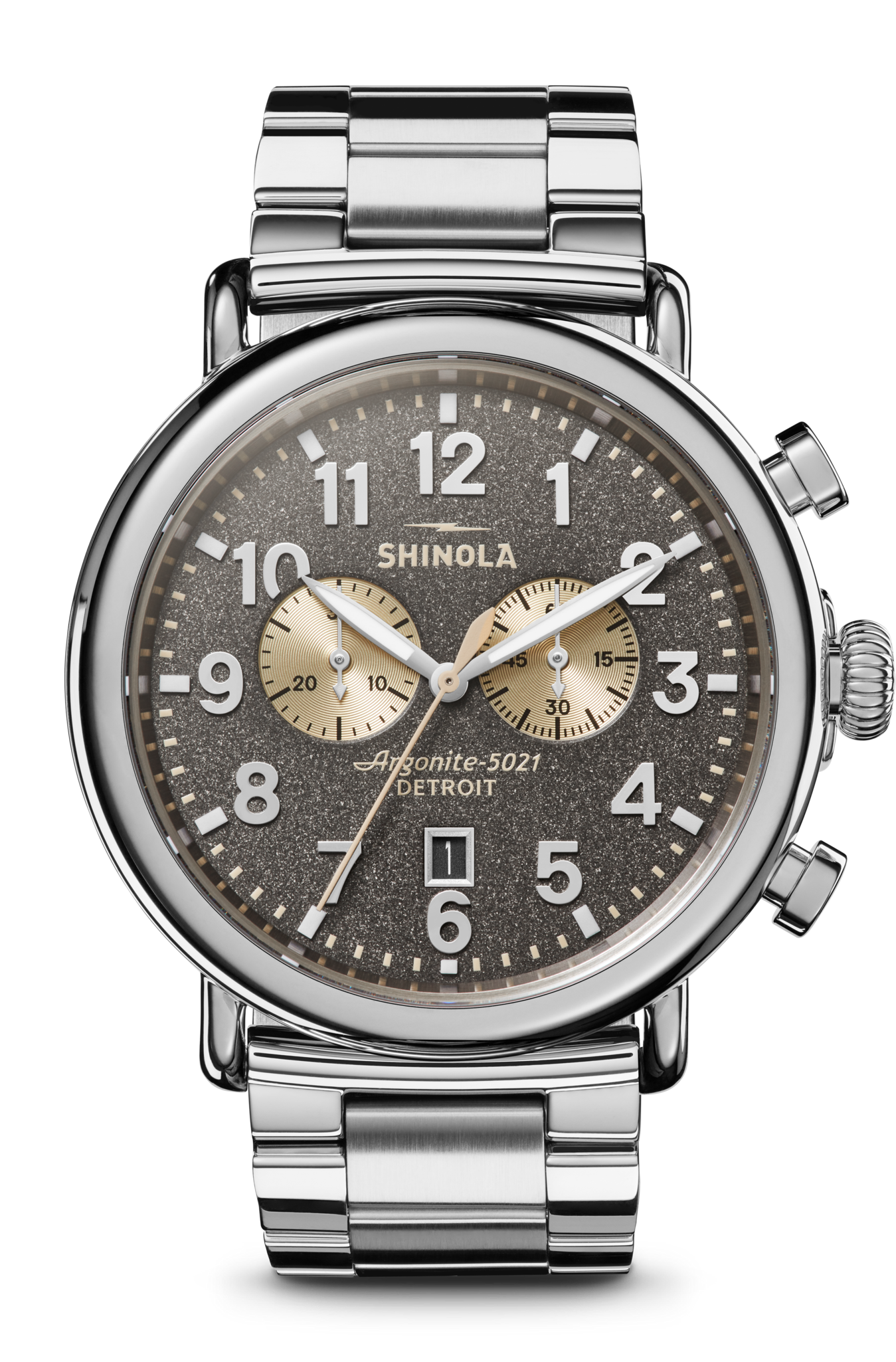 Runwell Chronograph Watch - Cool Gray