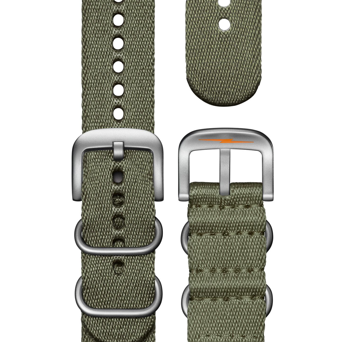Strap: 22/22 Nylon, G10 Solid Classic, SbSSL - Khaki