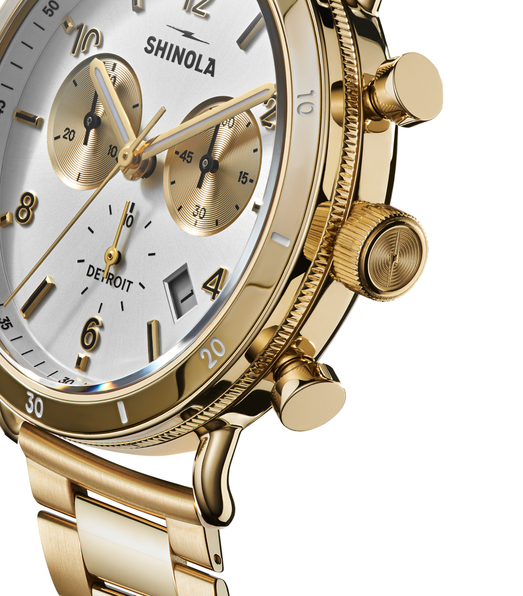 Canfield Sport Chronograph Watch - Silver