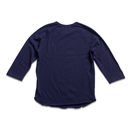 Women's Vintage Cotton Raglan Tee - Navy
