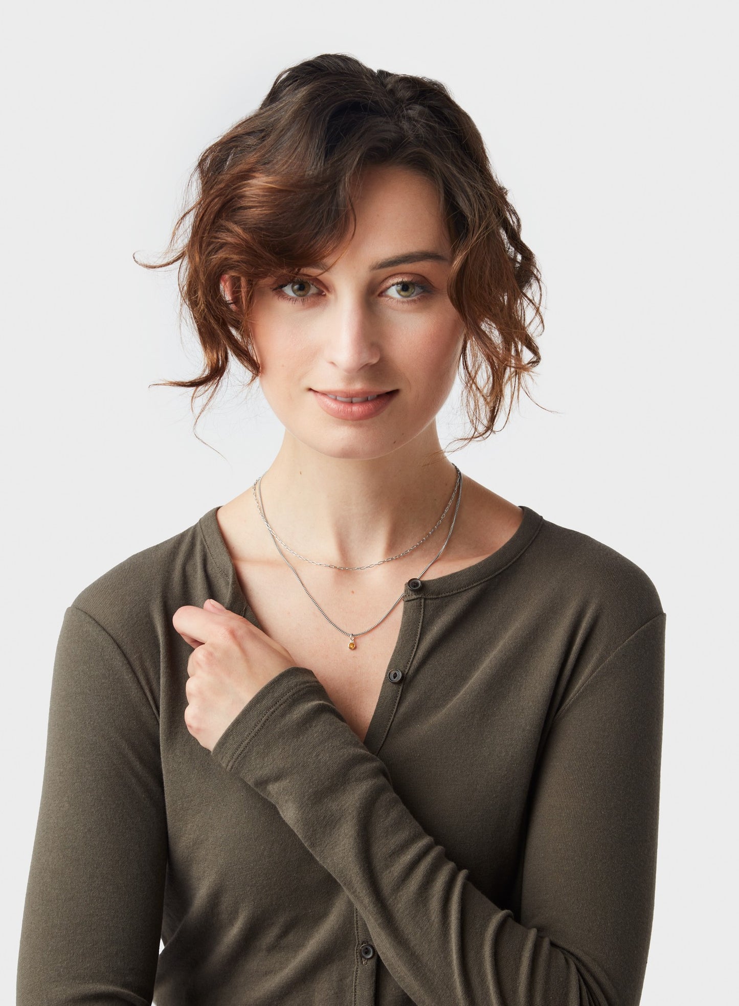 Large Oval Link Necklace - Sterling Silver